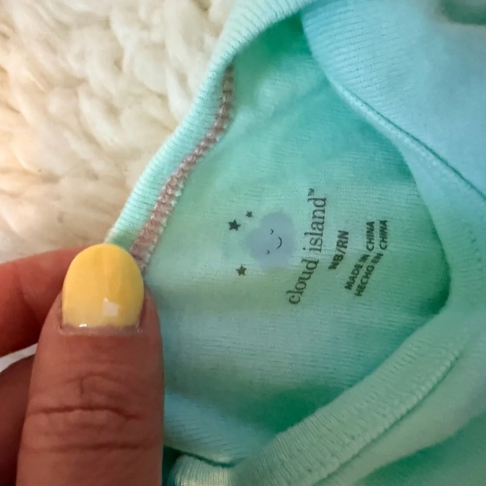 Pink and Green baby newborn Set